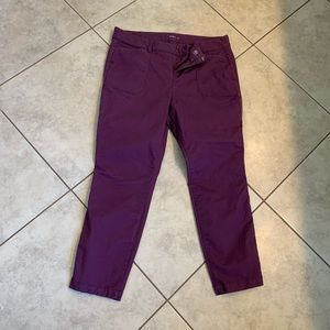 Old Navy Pixie Chino utility ankle pants